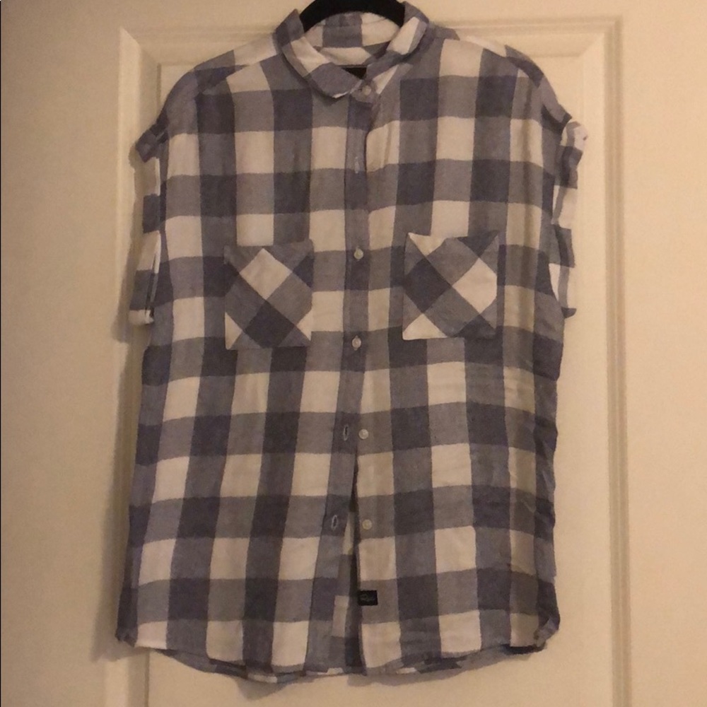 Rails short sleeve button down shirt